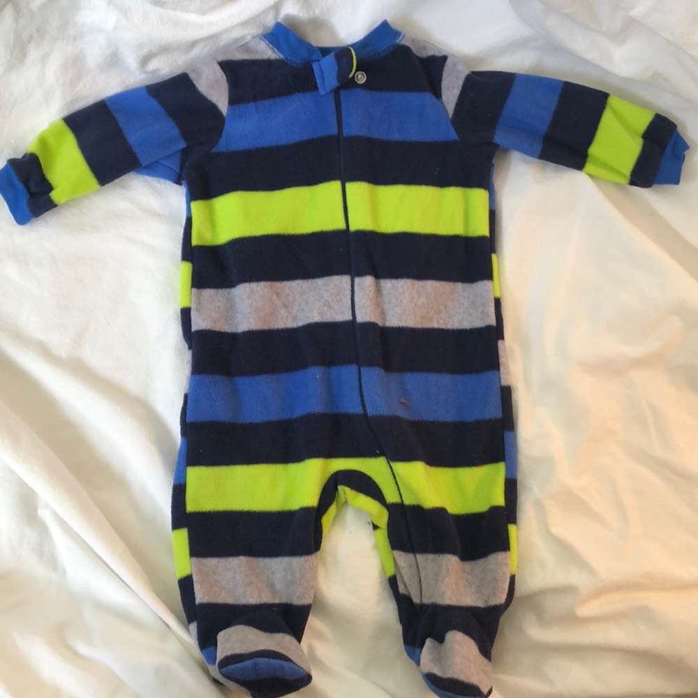 Infant footed fleece pajama